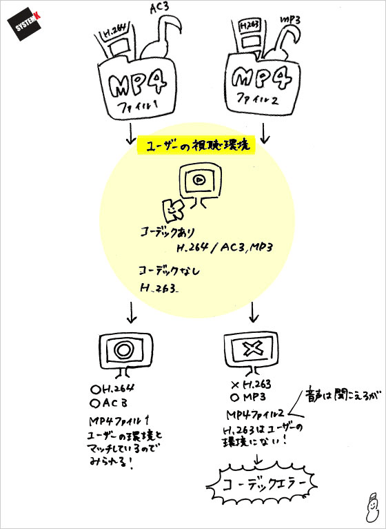 動画 コーデック と は